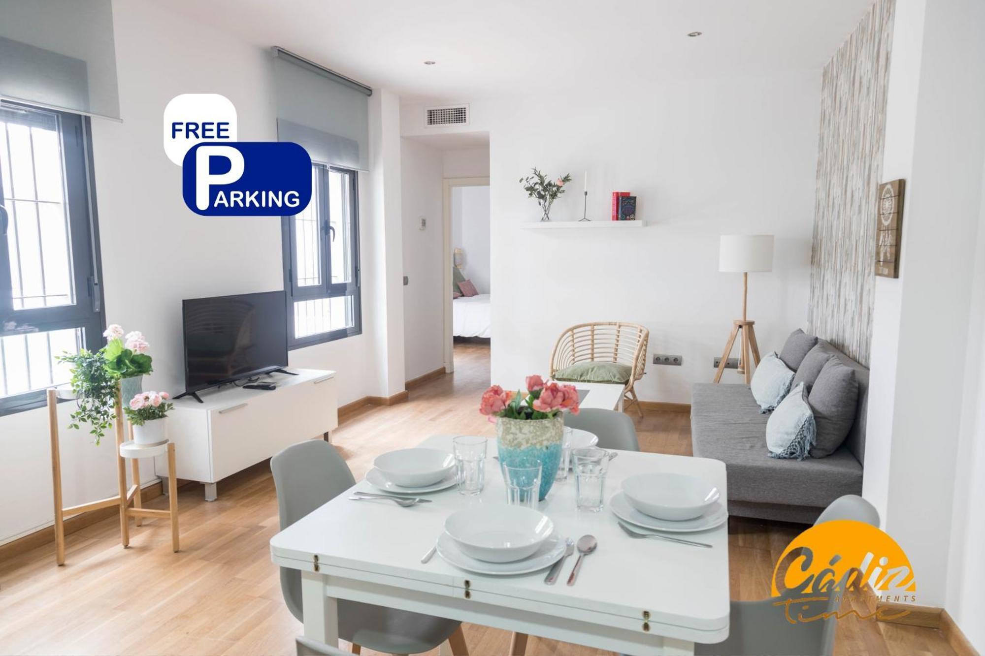 Apartamento Caleta - Free Parking By Cadiz Time Bagian luar foto